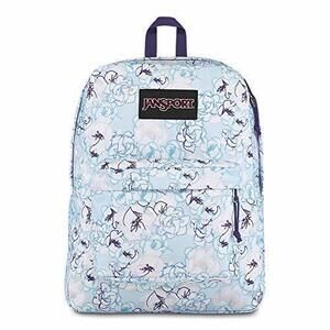 JanSport Black Label Superbreak Backpack,Blue Sketch Floral Print OS